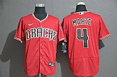Diamondbacks 4 Ketel Marte Red Nike Flexbase Jersey,baseball caps,new era cap wholesale,wholesale hats